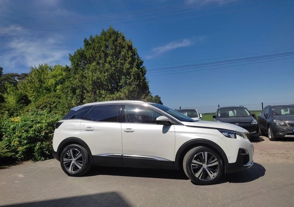 Peugeot 3008 cena 81900 przebieg: 186380, rok produkcji 2019 z Lipsko małe 497